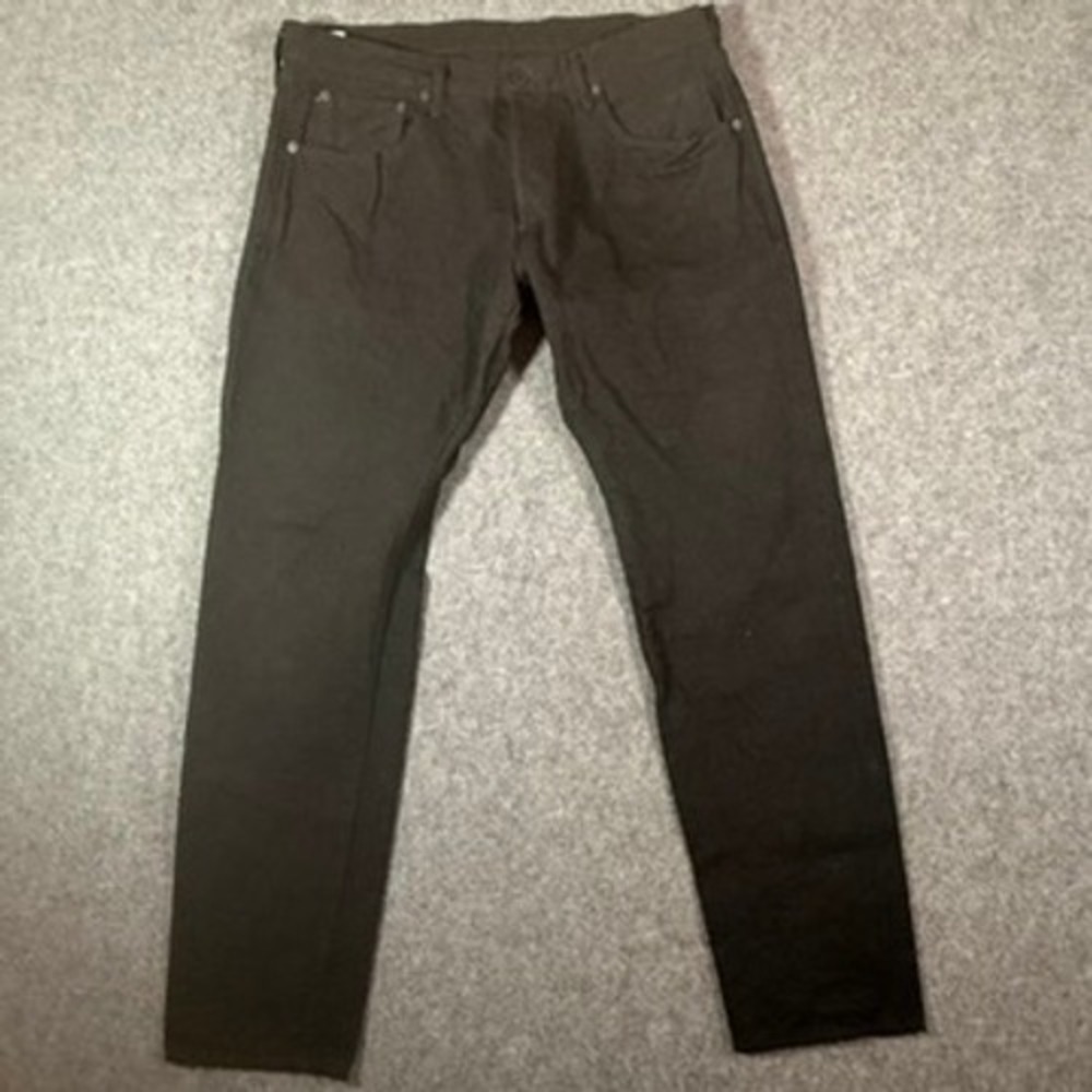 Oni Denim ONI-622CCD-BKBK Secret Denim Selvedge Jeans Mens 36 Black Slim Japan